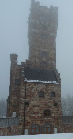 historischer Turm mit Ausstellung und Aussichtsplattform